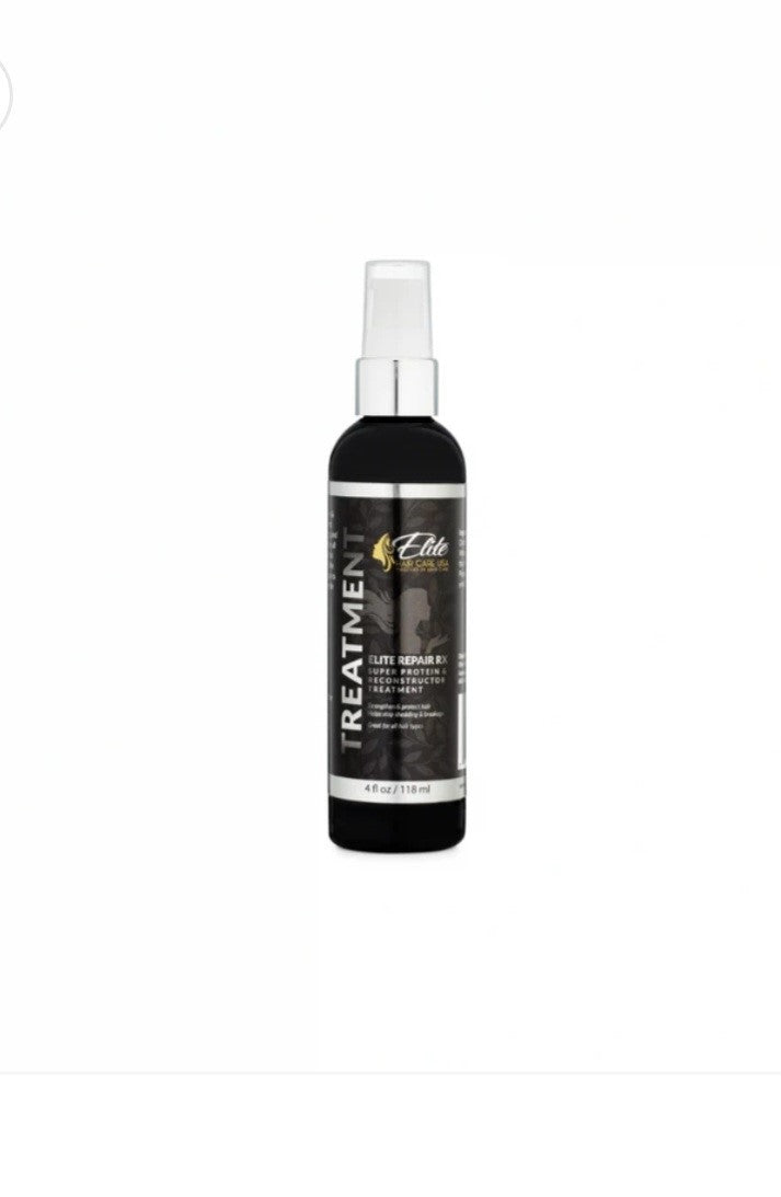 Elite Repair Rx Super Protein Treatment to help reduce shedding